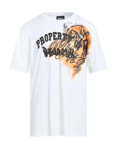 T-shirts Herren Weiß M,XL Herren