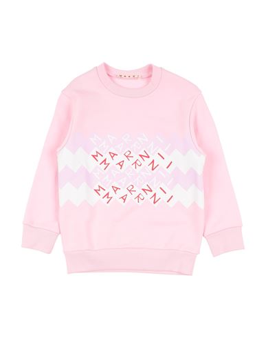Marni Woman Sweatshirt Pink Size 8 Cotton