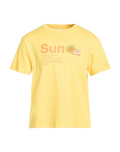 Camiseta Hombre Amarillo L Hombre