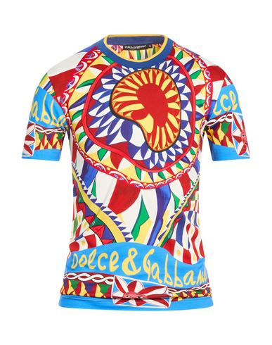 Dolce&Gabbana Camiseta Hombre Rojo 44 Hombre