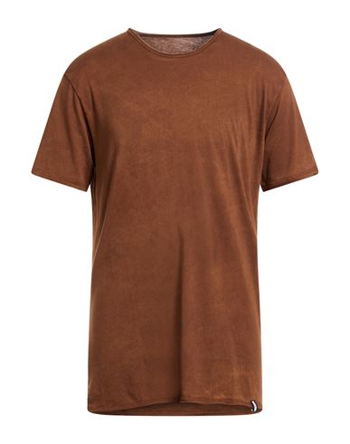 Bl.11  Block Eleven Bl.11 Block Eleven Man T-shirt Brown Size Xl Cotton