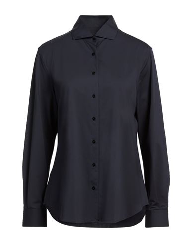 Xacus Woman Shirt Midnight Blue Size 10 Polyamide, Elastane