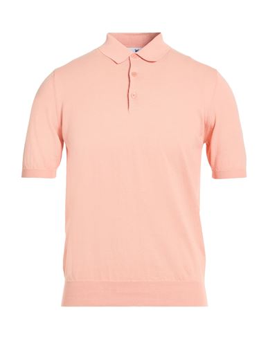 Bramante Man Sweater Apricot Size 42 Cotton In Pink