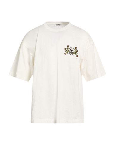 Ymc You Must Create Man T-shirt White Size M Organic Cotton