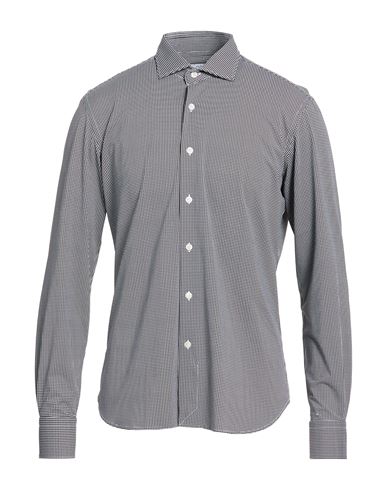 ORIAN Hemd Herren Schwarz 41 Herren
