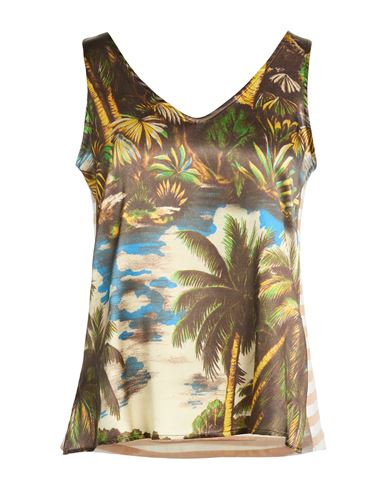 Top Mujer Beige 40,42 Mujer