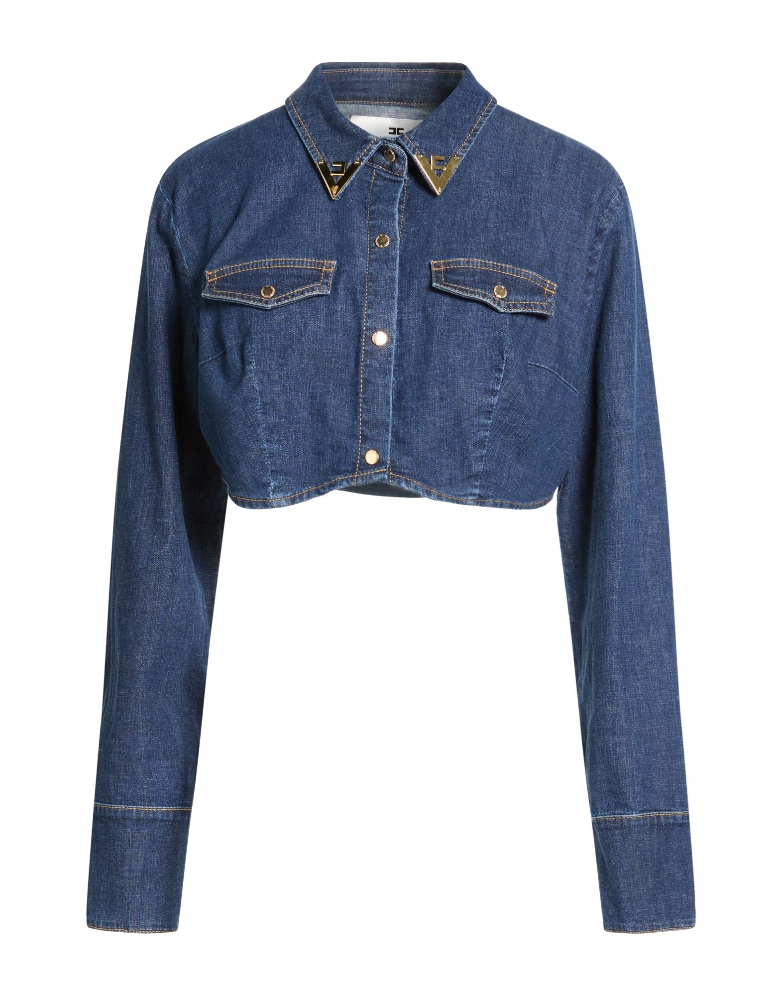  Elisabetta Franchi - Tops - Jeanshemden - On Yoox.com 