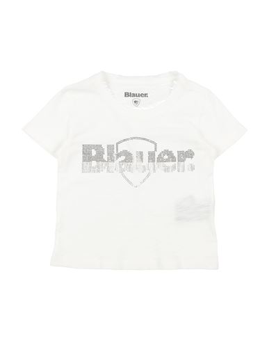 Blauer . Woman T-shirt White Size 24 Cotton