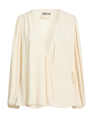 Aniye By Woman Top Beige Size M Polyester In Sand