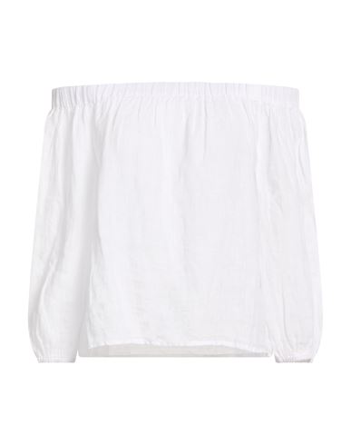 Lino Top Mujer Blanco 40 Mujer