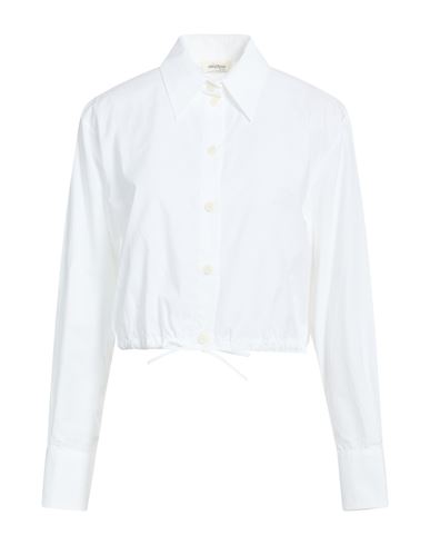 Ottod'ame Woman Shirt White Size 10 Cotton