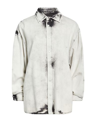 Jeanshemd Damen Elfenbein M Damen