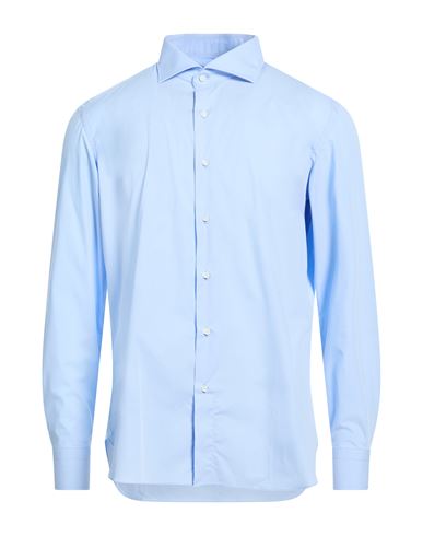 Sartorio Man Shirt Light Blue Size 17 ½ Cotton