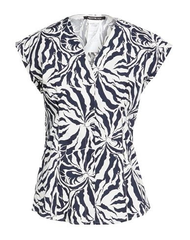 Pennyblack Woman Shirt Midnight Blue Size 6 Cotton