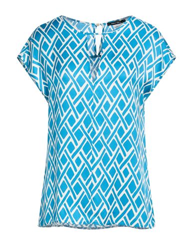 Pennyblack Woman Top Azure Size 2 Viscose In Blue
