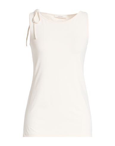 MALÌPARMI Tank Top Damen Elfenbein L,M,XL,XS Damen