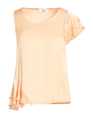 B.yu B. Yu Woman Top Apricot Size Xl Viscose In Yellow