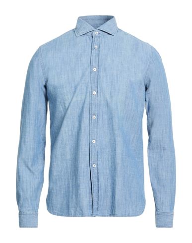 Camisa vaquera Hombre Azul marino 38 Hombre