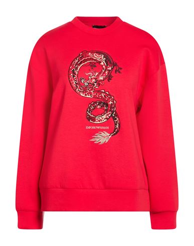Sweatshirt Damen Rot S Damen