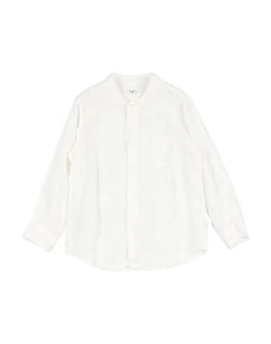 Il Gufo Babies'  Toddler Boy Shirt White Size 6 Linen