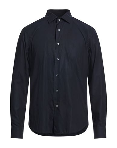Robert Friedman Man Shirt Midnight Blue Size 17 ½ Cotton