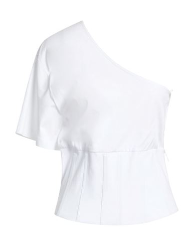 Hopper Woman Top White Size 10 Cotton