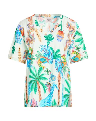 Mariuccia Woman T-shirt White Size M Cotton
