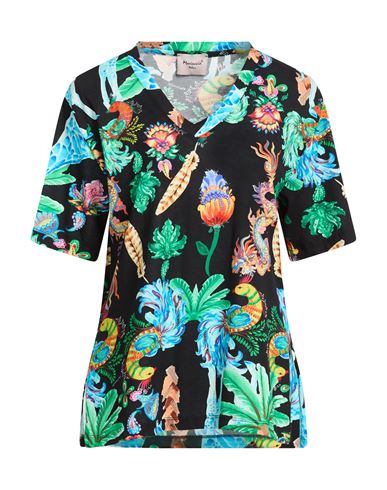 Mariuccia Woman T-shirt Black Size M Cotton