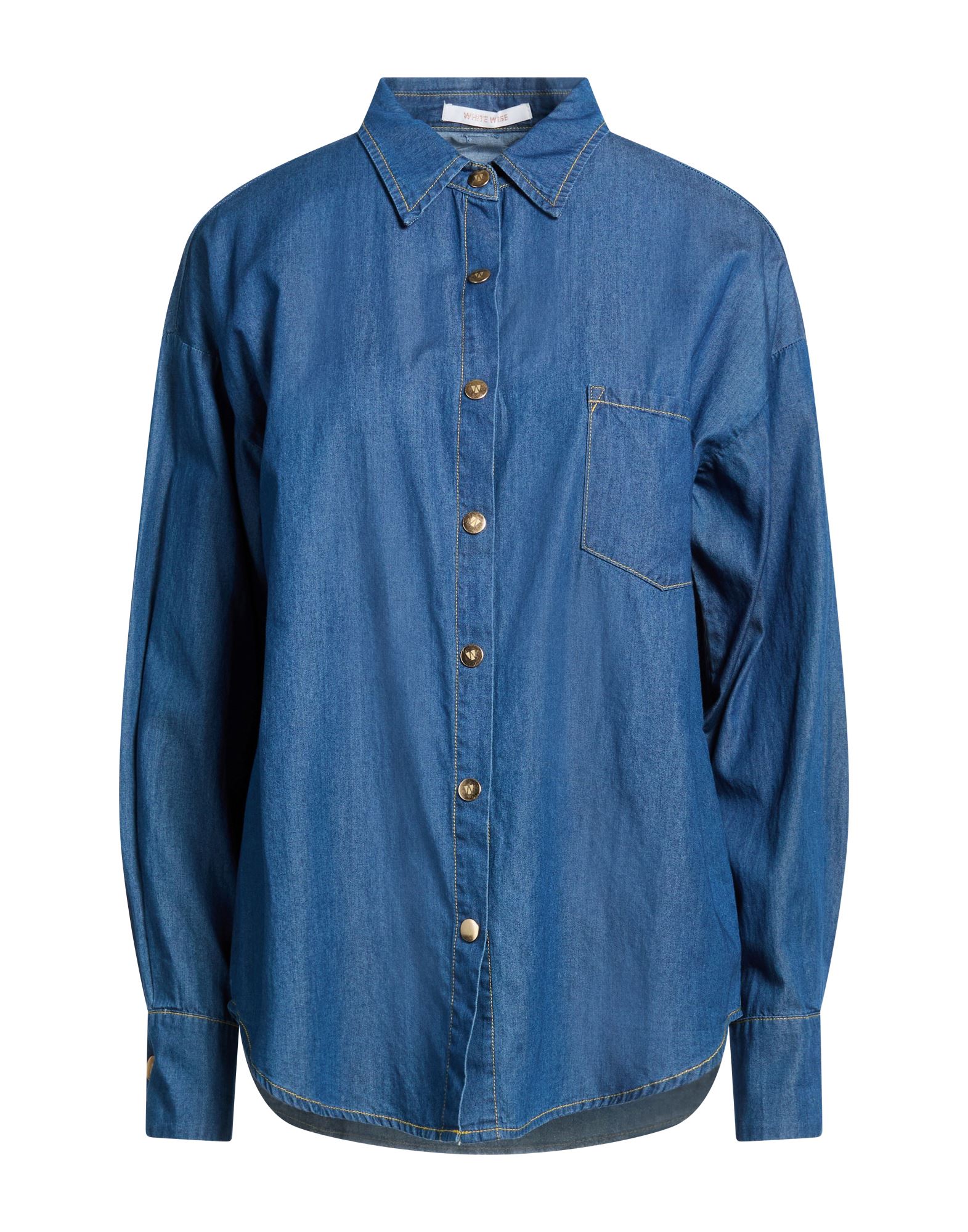  WHITE WISE ΜΠΛΟΥΖΑΚΙΑ Πουκάμισο denim