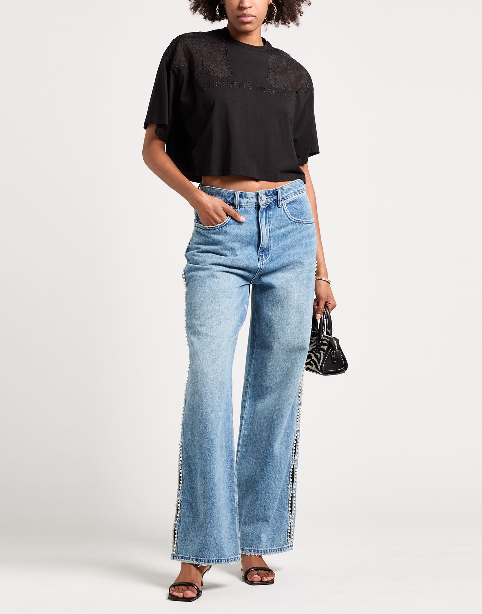  Elisabetta Franchi - Tops - T-shirts - On Yoox.com 