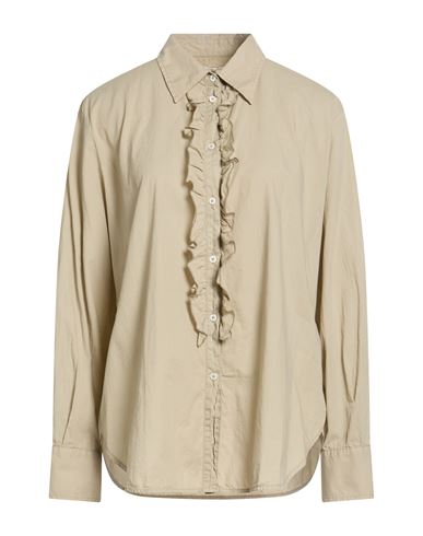 Camisa Mujer Caqui L,M Mujer