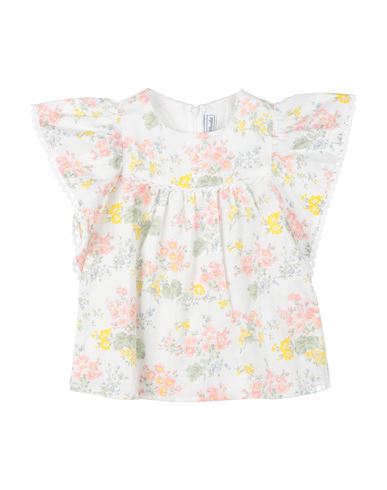 Tartine Et Chocolat Babies'  Toddler Girl Top White Size 6 Linen, Cotton In Multi