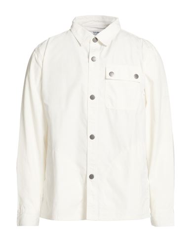 Barbour International Man Shirt Off White Size M Cotton