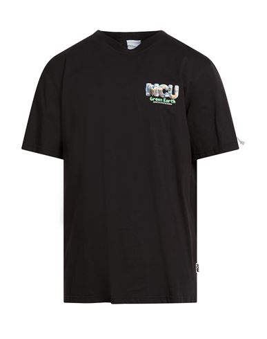 M.c.u Marco Cassese Union M. C.u. Marco Cassese Union Man T-shirt Black Size Xl Cotton