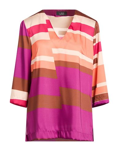Clips Woman Top Orange Size 10 Polyester In Multi