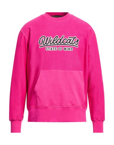 5tate Of Mind Man Sweatshirt Fuchsia Size L Cotton In Pink