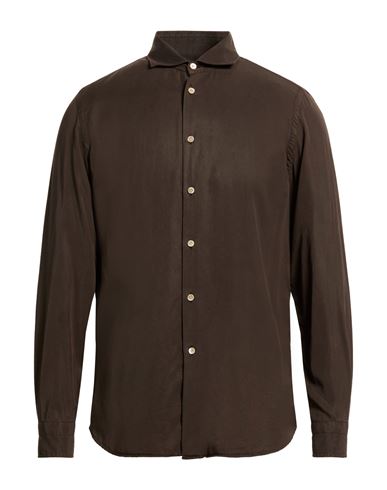 Hemd Herren Schokobraun 39,40,41,42,43,45 Herren