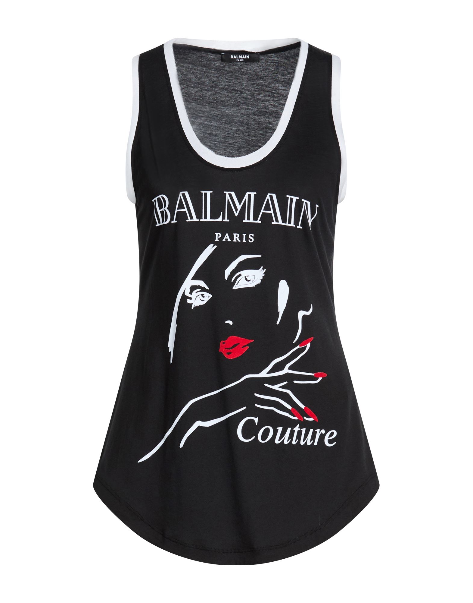 BALMAIN BALMAIN ΜΠΛΟΥΖΑΚΙΑ Αμάνικο μπλουζάκι