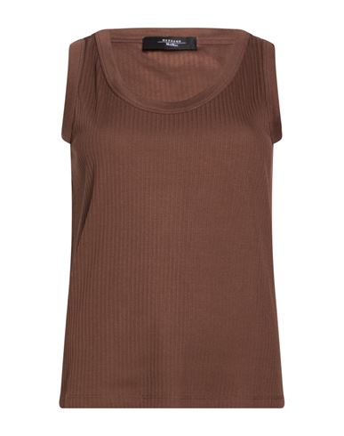 Camiseta de tirantes Mujer Marrón XL Mujer