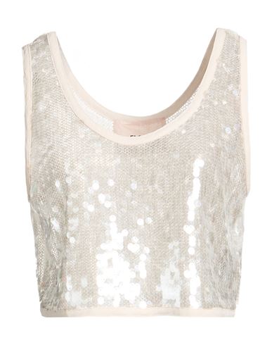 FLOOR Top Damen Platin S Damen