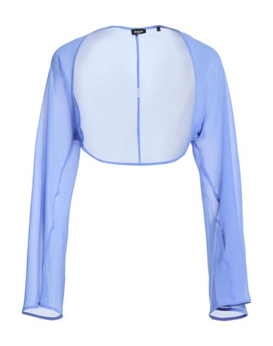 Emme By Marella Woman Shrug Light Blue Size 10 Polyester