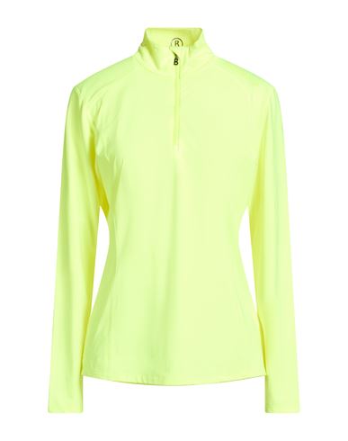 Bogner Woman T-shirt Yellow Size 6 Polyester, Elastane