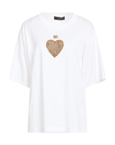Dolce&Gabbana Camiseta Mujer Blanco 44 Mujer