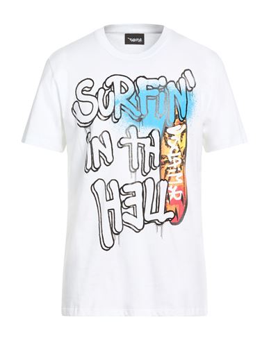 T-shirts Herren Weiß M,XL Herren