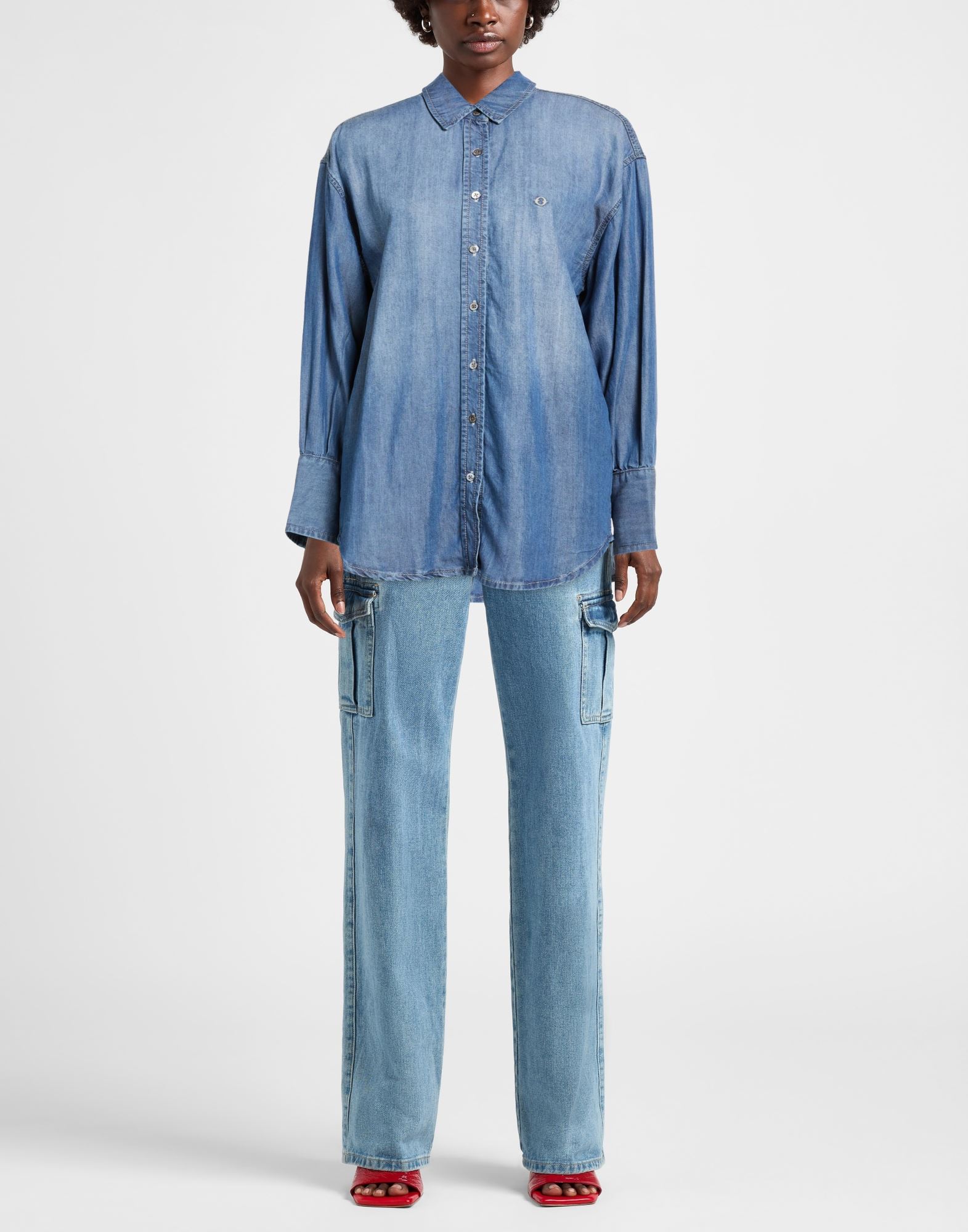  Ottod'ame - Camisetas Y Tops - Camisas Vaqueras - On Yoox.com 