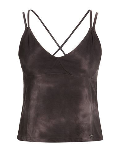 Diesel Woman Top Black Size L Cotton