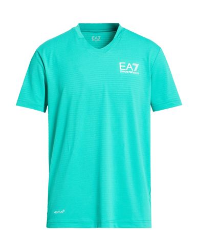 T-shirts Herren Smaragdgrün L,S Herren