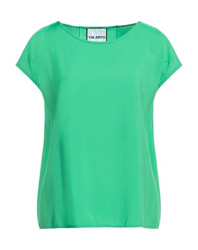 The Abito Milano Woman Top Emerald Green Size 8 Viscose, Polyester