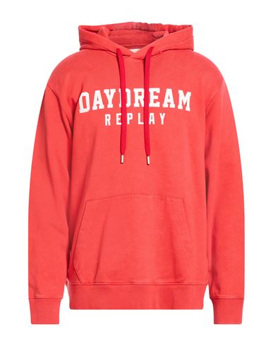 Replay Man Sweatshirt Red Size S Cotton In Brown