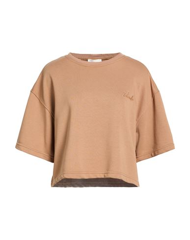 Sweatshirt Damen Kamel M Damen